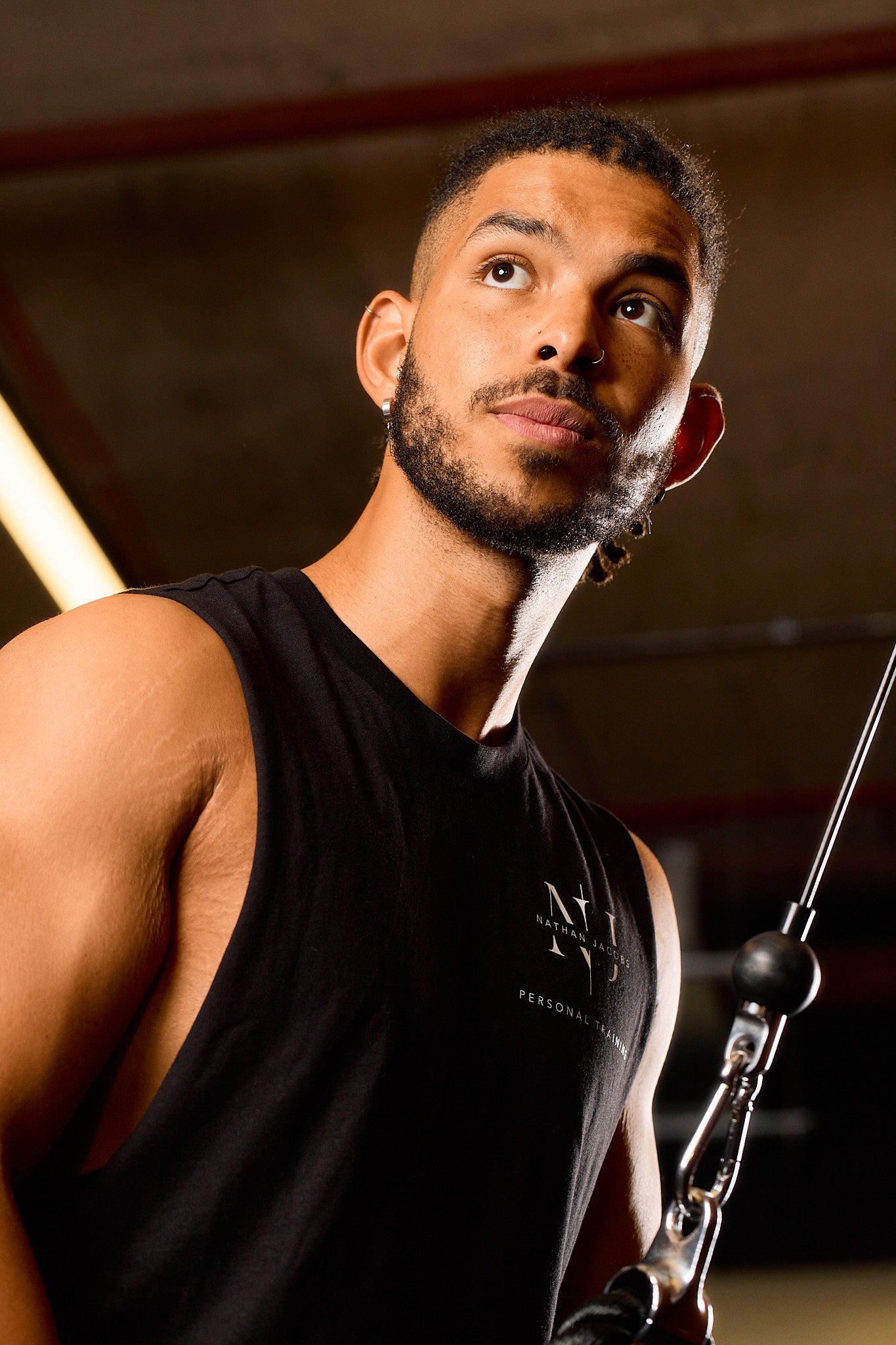 Mens Jersey Workout Vest