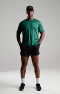 Unisex Bottle Green Performance T-Shirt