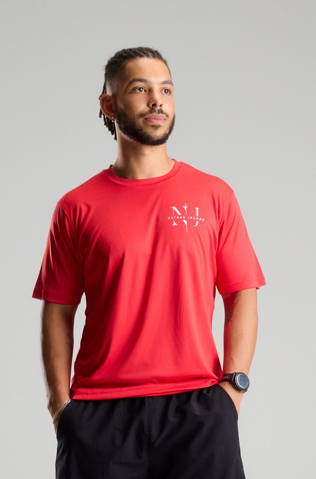 Unisex Red Performance T-Shirt