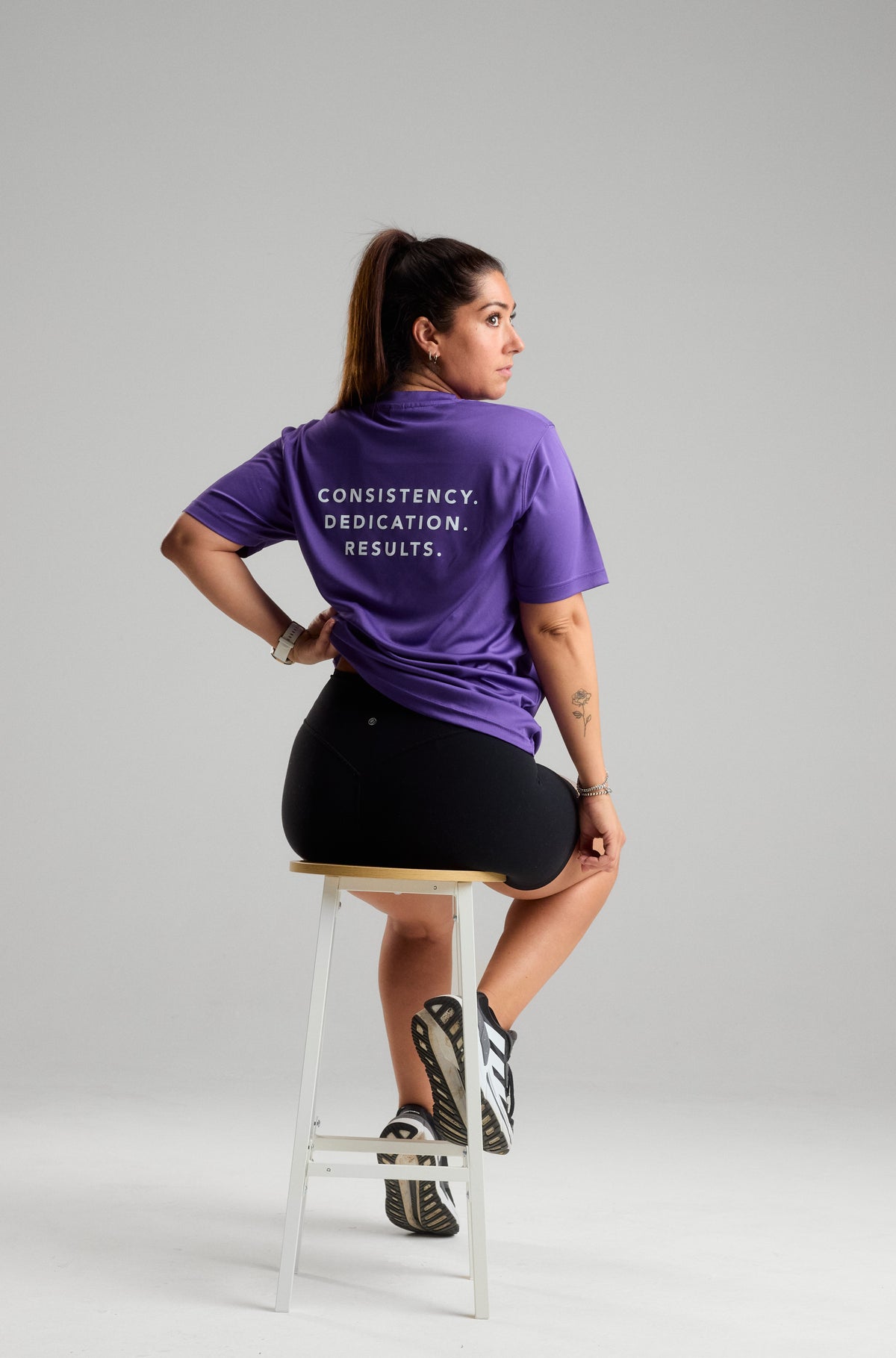 Unisex Purple Performance T-Shirt